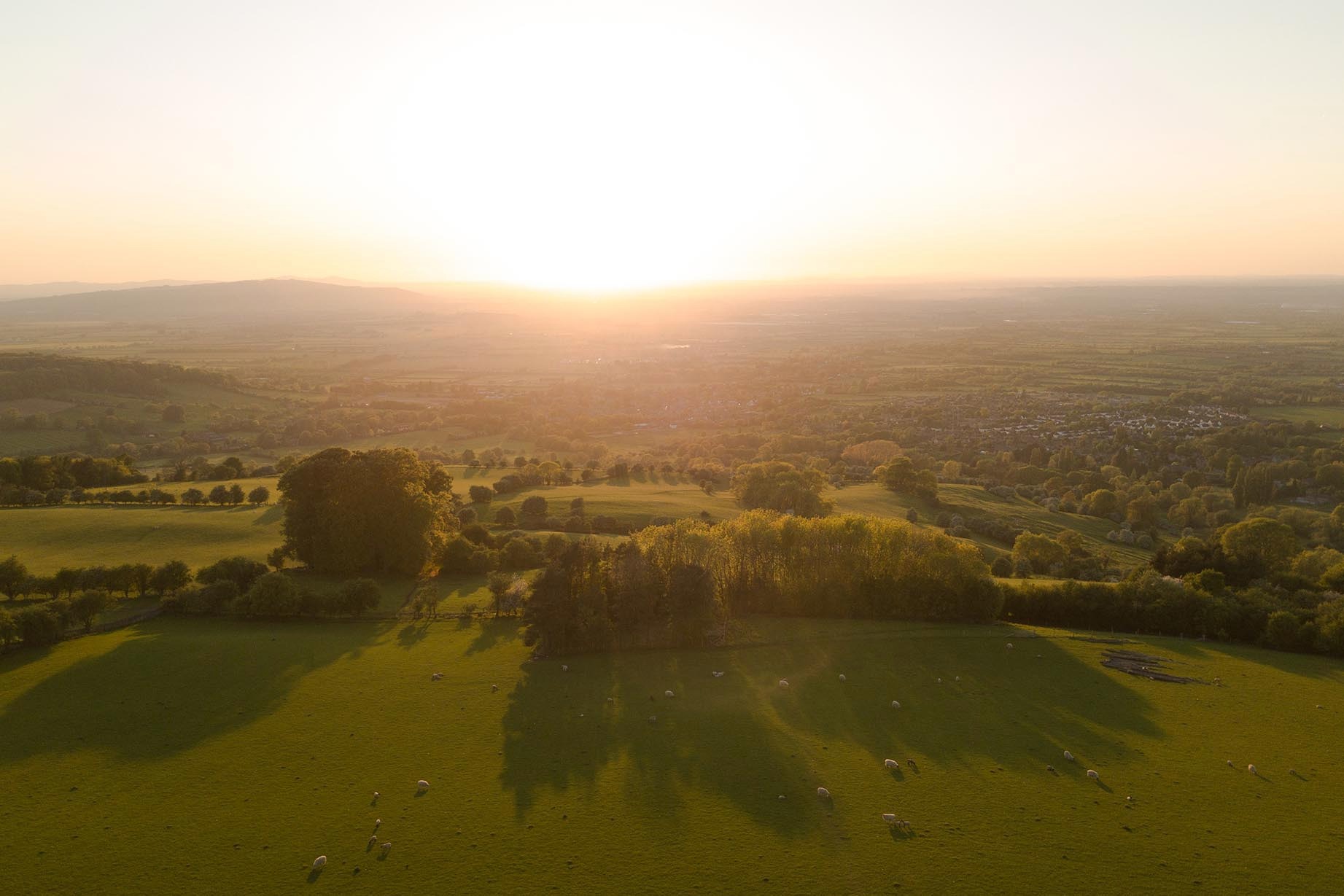 De Cotswolds in het zuidwesten van Engeland. Shutterstock/MyStockVideo 